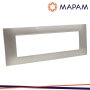 PLACCA TECNOPOL. T2 M6007-04 GRIGIO CHIARO