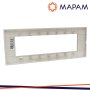PLACCA TECNOPOL. T2 M6007-04 GRIGIO CHIARO