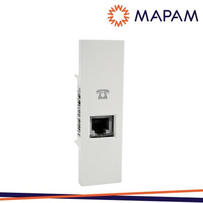 PRESA RJ11 TELEFONO ZEN BIANCO