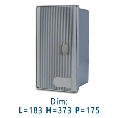PORTACONTATORE MONOFASE PER 1 GMI DA ESTERNO