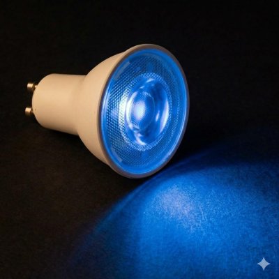 LED BULB GU10 4W BLU 38GRADI