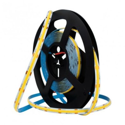 STRISCIA LED COB 24V 480 9W/M   6000K 1125LM/M IP67 5MT