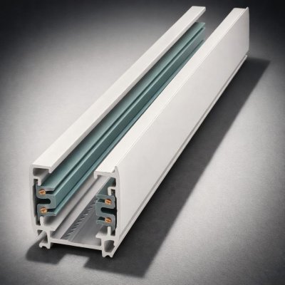 TRACK UNIVERSALE 4 LINEE 1M BIANCO