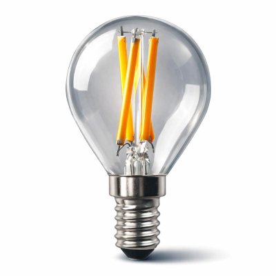 LED BULB G45 CROSSED FILAMENT  4.2W 480LM E14 3000K 220-240V