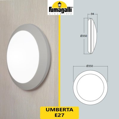 UMBERTA GRIGIO OPALE E27 UMBERTA GRIGIO OPALE E27