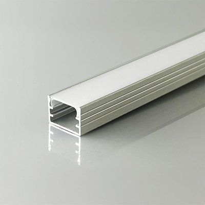 MOUNTING KIT WITH DIFFUSER FOR LED STRIP SURFACE 2000*15*10M