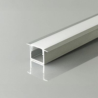 MOUNTING KIT WITH DIFFUSER FOR LED STRIP RECESSED 2000*12*10