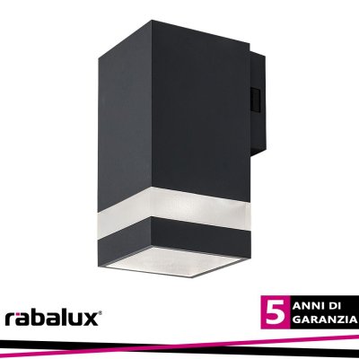 URFA LINE,WALL, 9W,H15CM,ANTHRACIT,IP65