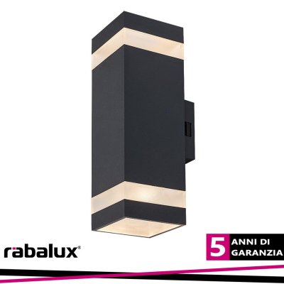 URFA LINE,WALL, 16W,H24CM,ANTHRACIT,IP65