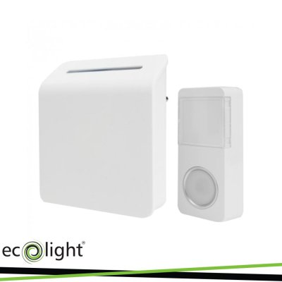 CAMPANELLO WIRELESS A BATTERIA BAM-01 BIANCO