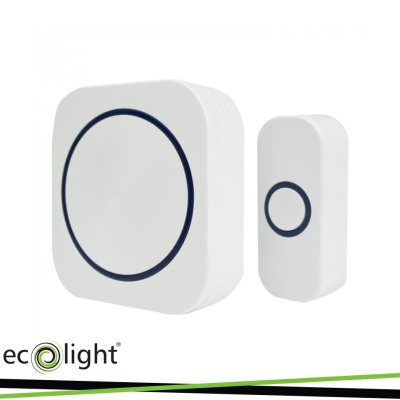 CAMPANELLO WIRELESS A BATTERIA BAM-02 BIANCO