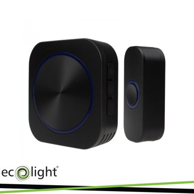 CAMPANELLO WIRELESS A BATTERIA BAM-02 NERO