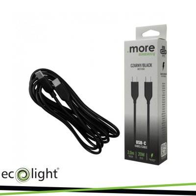CAVO USB-C NERO 2MT