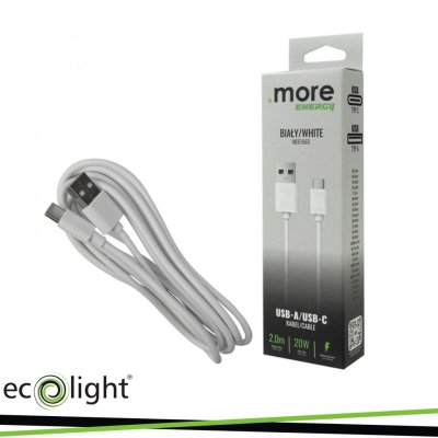 CAVO USB-A/USB-C BIANCO 2MT