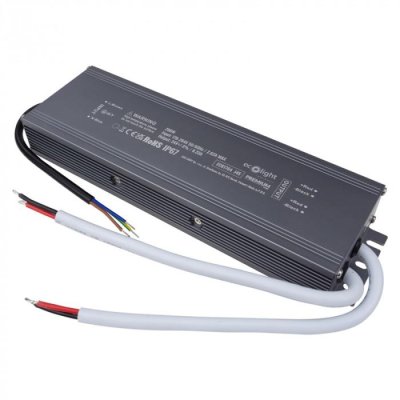 ALIMENTATORE ERMETICO PREMIUM  DA 200W 24V IP67