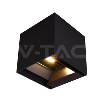 9W LED SOLAR WALL LIGHT - BATTERY 3.7V  3IN1 BLACK BODY IP65