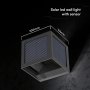 9W LED SOLAR WALL LIGHT - BATTERY 3.7V COLORCODE: 3IN1 BLACK