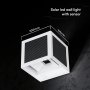 9W LED SOLAR WALL LIGHT - BATTERY 3.7V COLORCODE: 3IN1 WHITE