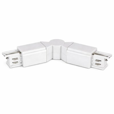 GIUNTO FLESSIBILE A L CON ALIMENTATORE 4 LINEE BIANCO