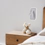LAMPADA DA PARETE 11W+3W 3000K BIANCO
