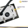 SEGNAPASSI 3W CCT(3000-4000-6500K) IP65 CORPO NERO
