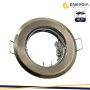 FARETTO INCASSO GU10 OTTONE OPACO FORO DA 60-70MM