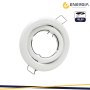 FARETTO INCASSO GU10 BIANCO ORIENTABILE FORO DA 80-90MM