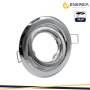 FARETTO INCASSO GU10 CROMO ORIENTABILE FORO DA 80-90MM
