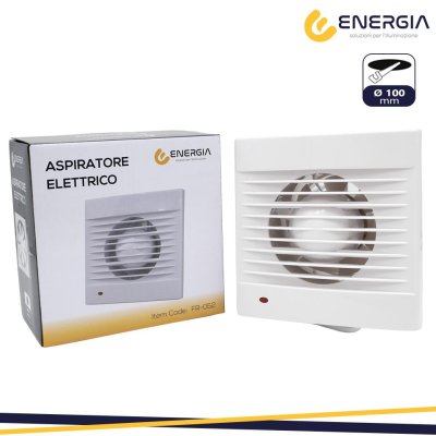 ASPIRATORE 100MM 15W 38DB