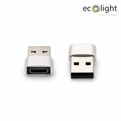ADATTATORE SILVER DA USB-A A USB-C