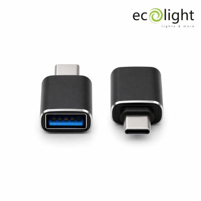 ADATTATORE USB-C USB-A NERO