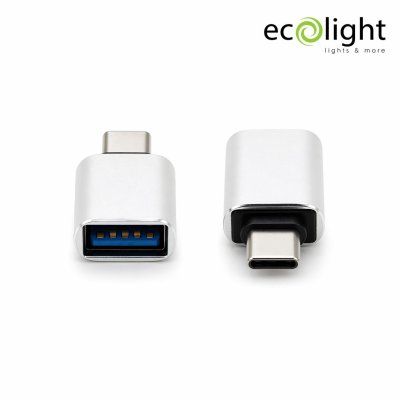 ADATTATORE USB-C USB-A ARGENTO