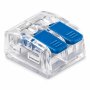 MORSETTO RAPIDO A 2VIE 400V BLU