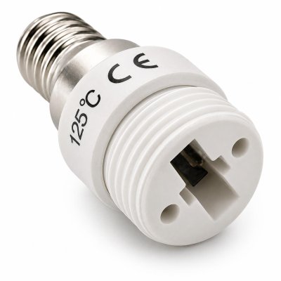 ADATTATORE PORTALAMPADA DA E14 A G9