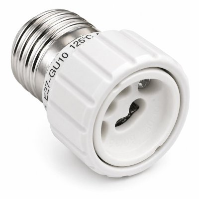 ADATTATORE PORTALAMPADA DA E27 A GU10