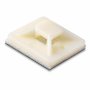 SUPPORTI PER FASCETTE AUTOADESIVE 20X20  CONF.100PZ