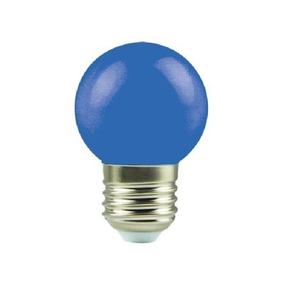 LAMPADINA LED G45 1,8W E27 BLU 175-265V