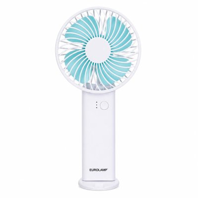 VENTILATORE PORTATILE USB D.10 BIANCO-BLU