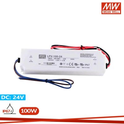 ALIMENTATORE MEANWELL 100W 24V IP67