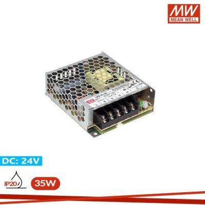 ALIMENTATORE MEANWELL 24V 35W  IP20