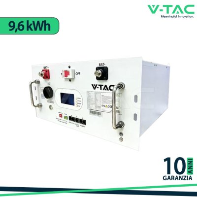 9.6KWH LITHIUM BATTERY RACK 6000 CYCLE 48V - LV 10YRS WARRAN