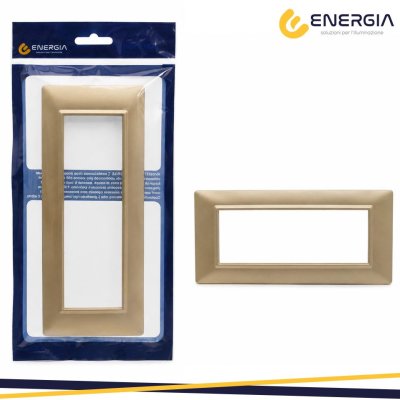PLACCA 7 MODULI ORO            VMR-PLN