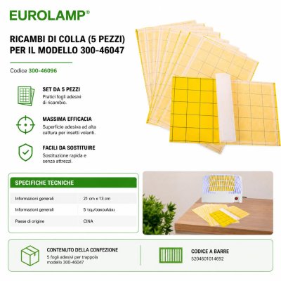 RICAMBI DI COLLA (5 PEZZI) PER IL MODELLO 300-46047