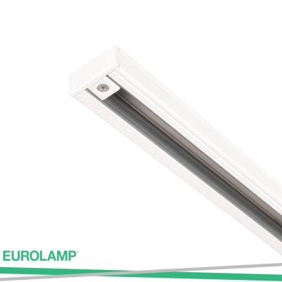 BINARIO UNIVERSALE A 2 LINEE,  2M, BIANCO
