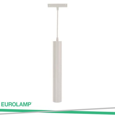 BINARIO LED LINEARE SINGOLO 2  LINEE 10W 4000K 55X300 BIANCO
