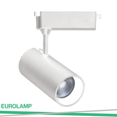 BINARIO LED SINGOLO 2 LINEE 30W 3000K 80X160 BIANCO