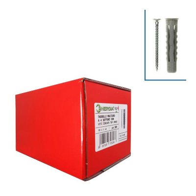 SCATOLA 100 TASS. 8MM MULTIUSO C/VITI ZINCATE ENERGIE